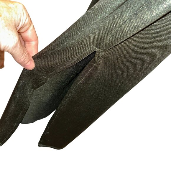 Halston NEW NWT Forest green dolman sleeve tunic top XL - Picture 3 of 6